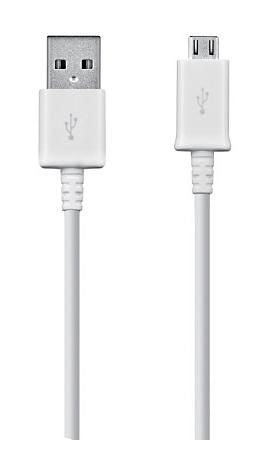 Samsung Kabel – USB-A auf Micro-USB 1 m, Weiss – für Micro-USB Geräte