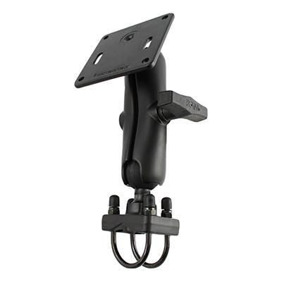 RAM Mounts RAM-334U – VESA-Adapterplatte – VESA 75×75 mm – Aluminium, Kugel Ø 3,81 cm – Schwarz – für RAM-235