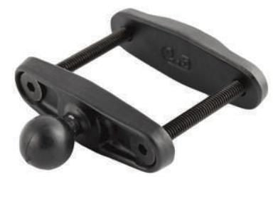 Zebra RAM Gabelstapler-Klemme – POS-Halterung, 1" Kugel, Schwarz