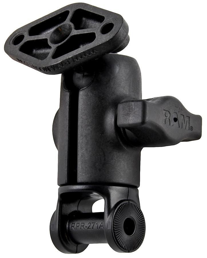 RAM Mounts RAP-B-104-224U-AGR1 – Montagezubehör, Single Socket System, Schwarz