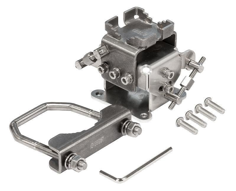Mikrotik solidMOUNT – Antennenhalterung/Adapter, Metall, 10,8×9,5×8,8 cm, für LHG-Serie
