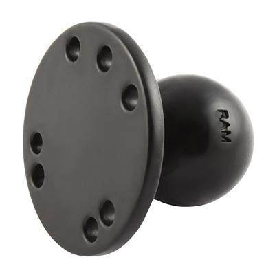 RAM Mounts RAM-202SU – Montagezubehör, 2,5" Kugelbasis, Edelstahl, Schwarz