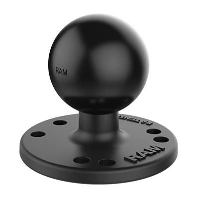 RAM Mounts RAM-202U – Montagezubehör (Ball C-Grösse 1,5"/2,5" rund), Schwarz