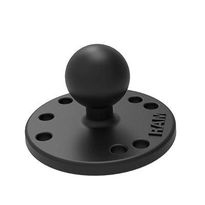 RAM Mounts RAM-B-202U 2,44" DIA. – VESA-Adapterplatte – 1" Kugel – Schwarz