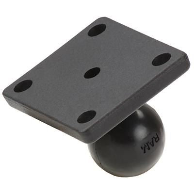 RAM Mounts RAM-B-347U AMPS-Basis – für Garmin zumo 400, 450, 500 und andere – Schwarz