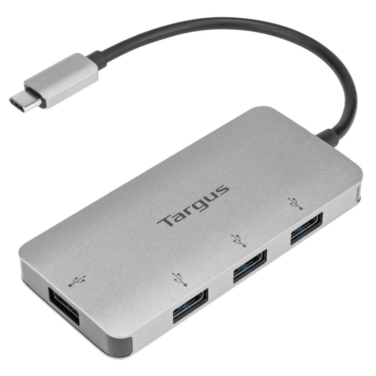 Targus ACH226EU USB-Hub – USB-C, 4× USB-A, für Windows/Mac