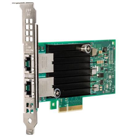 Intel X550T2 10G-Karte – PCIe 3.0 x4, 2× RJ-45, für Server