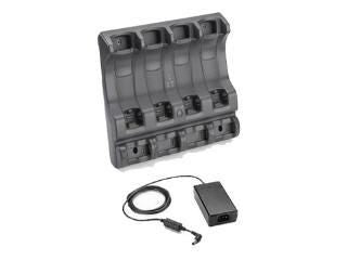 Zebra Ladestation – 4‑Slot – inkl. Netzteil