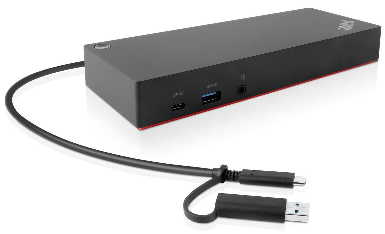 Lenovo ThinkPad Hybrid USB Dockingstation – USB-C, 2× DP, 2× HDMI, 5× USB-A, 1× USB-C, 135 W PD, GbE