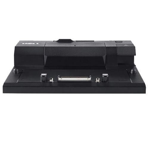 DELL E-Port Simple II Dockingstation – 1× DP, 1× VGA, 1× DVI, 5× USB-A, 3,5 mm Audio, für Dell