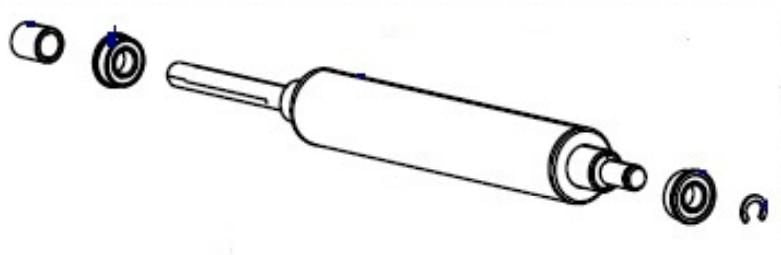 Zebra Einzugsrollen-Kit P1083347-012 – für ZT510