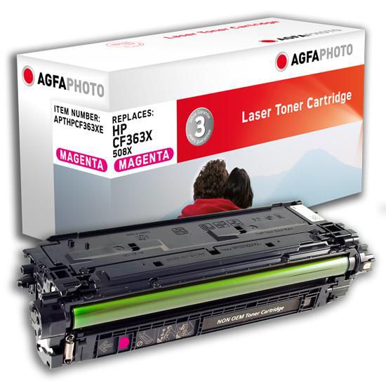 AgfaPhoto Toner CF363X – Magenta, 9500 Seiten – für HP M552dn/M553n/M553dn und andere