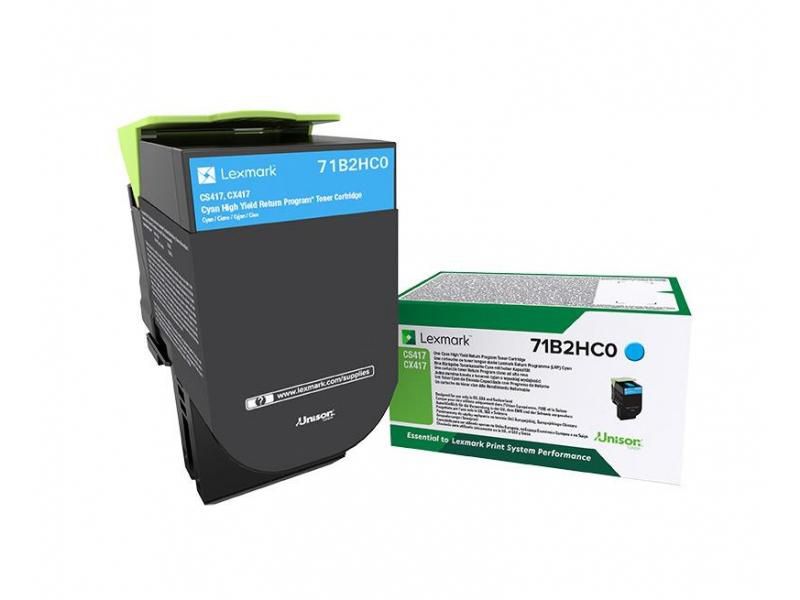 Lexmark Toner – cyan, 3500 Seiten