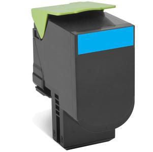 Lexmark Toner 802HCE – Cyan, 3000 Seiten – für Lexmark CX410de