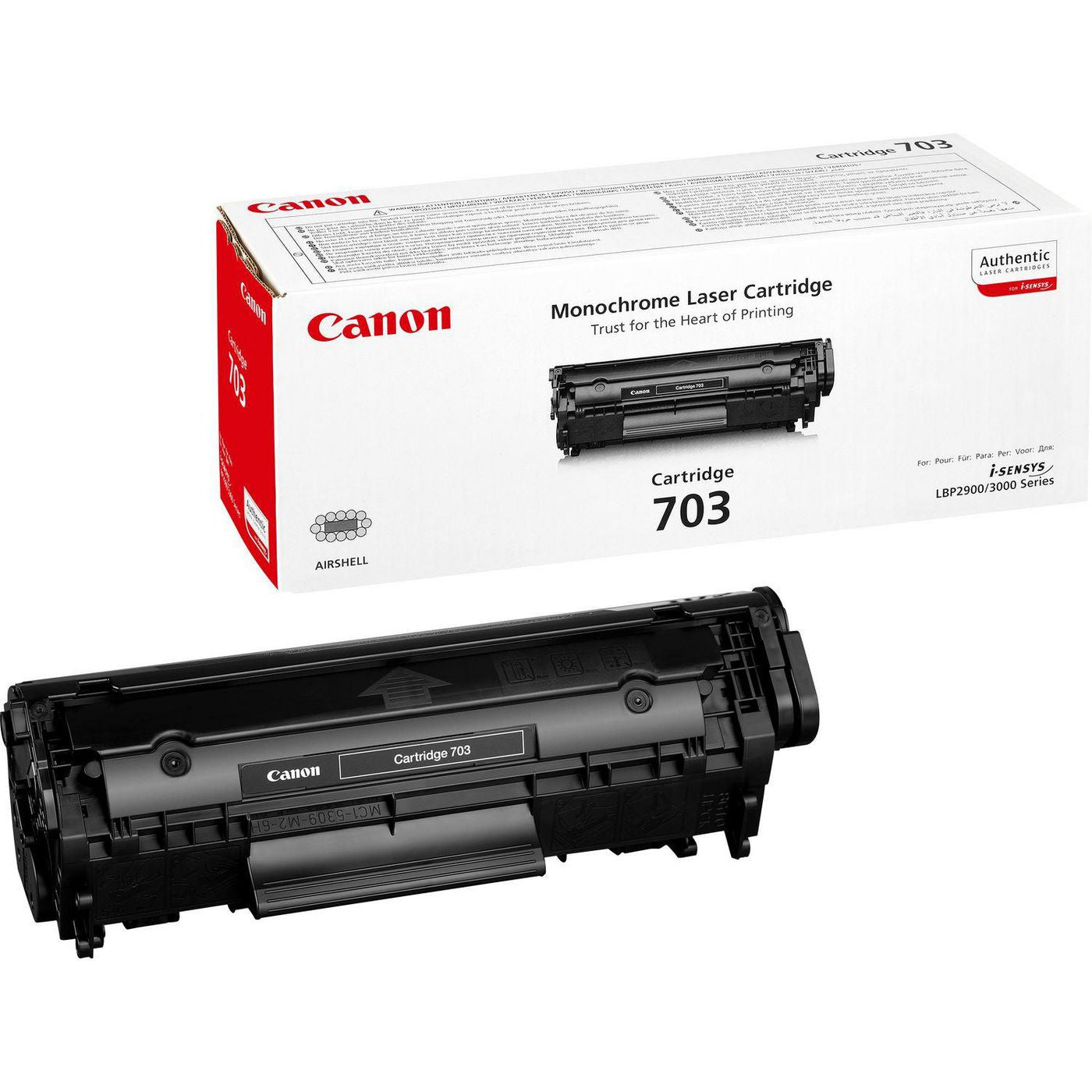 Canon Toner 703 – schwarz, 2000 Seiten