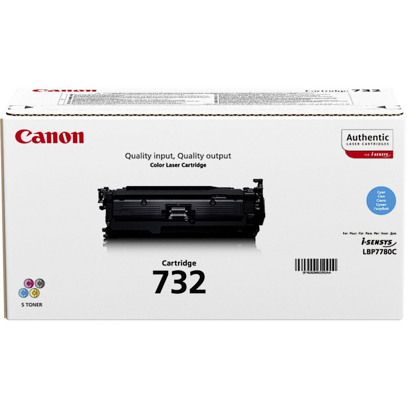 Canon Toner 732C – cyan, 6400 Seiten