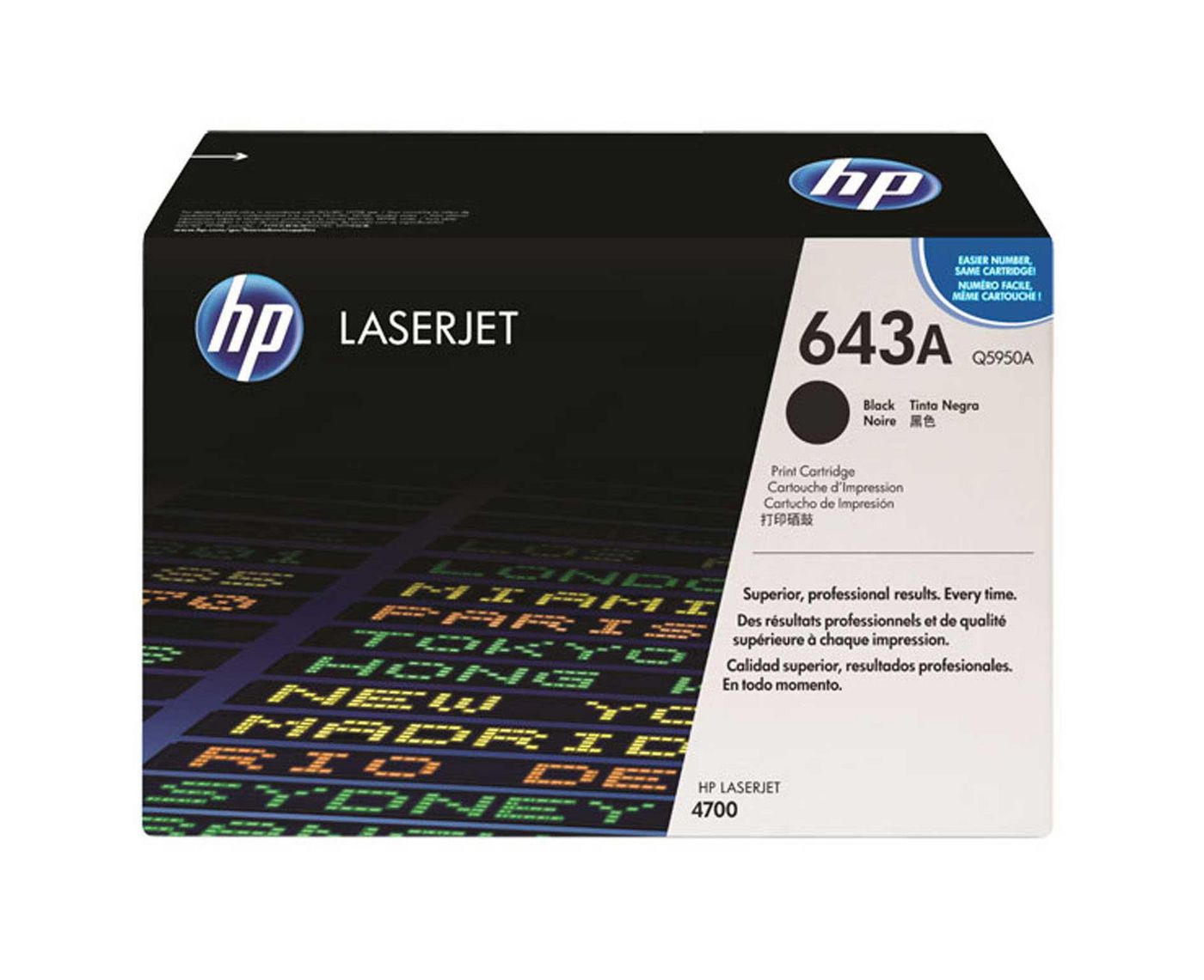 HP Q5950-67901 Schwarz Toner – Original – für HP Color LaserJet 4700