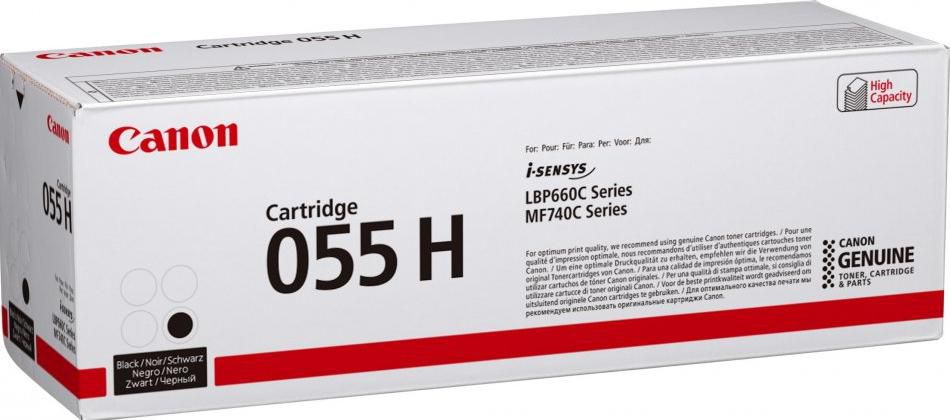 Canon Toner 055H – Schwarz, 7600 Seiten