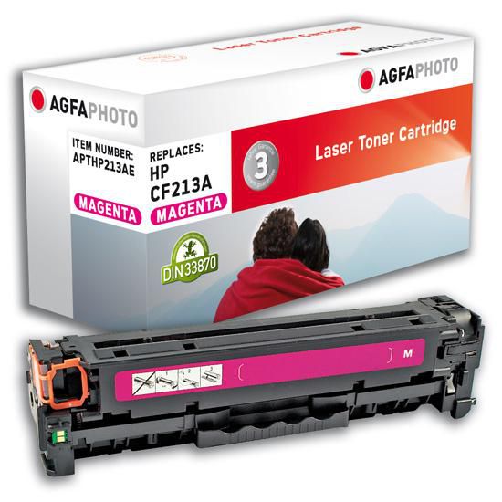AgfaPhoto Toner CF213A – Magenta, 1800 Seiten – für HP LaserJet Pro 200