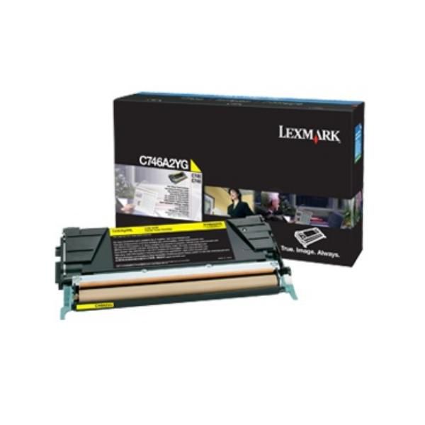 Lexmark Toner – Gelb, 7000 Seiten – für C746/C748
