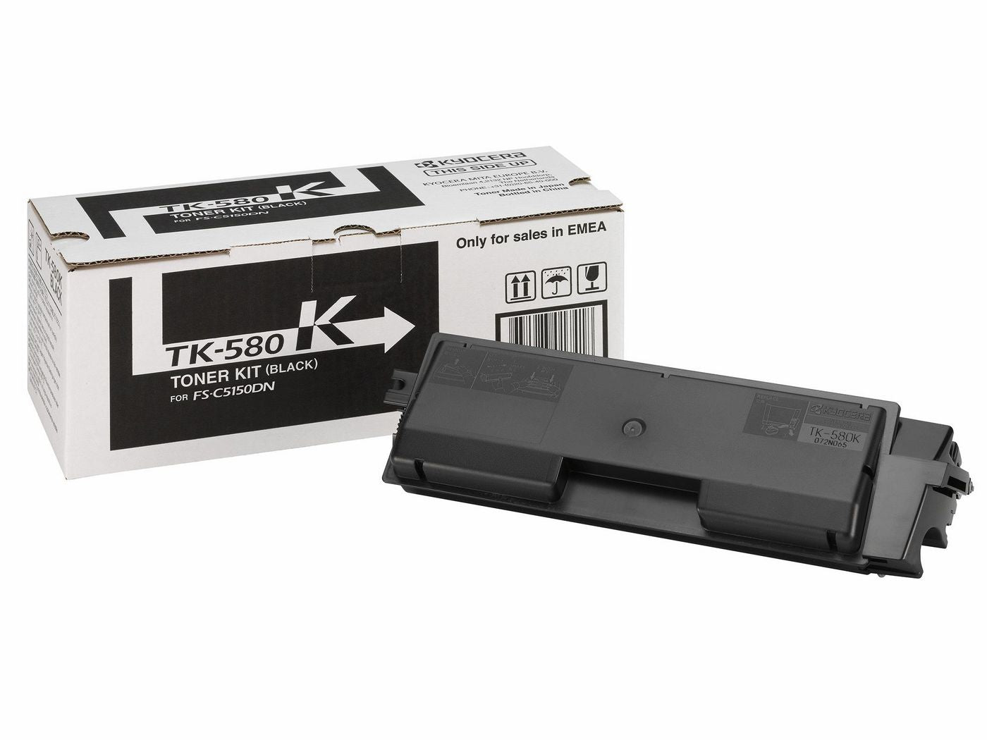 Kyocera – Toner TK-580K – schwarz, 3500 Seiten