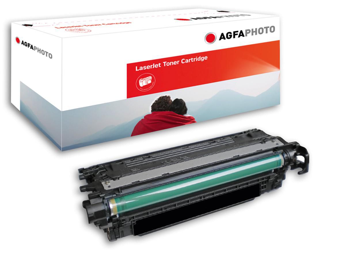 AgfaPhoto APTHP250XE Schwarz Toner – Original – 10'500 Seiten – für HP Color LaserJet CM 3530/CP 3520/CP 3525