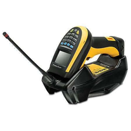 Datalogic PowerScan PM9100 – Barcodeleser – Funk 433 MHz – mit Display/16-Tasten-Tastatur