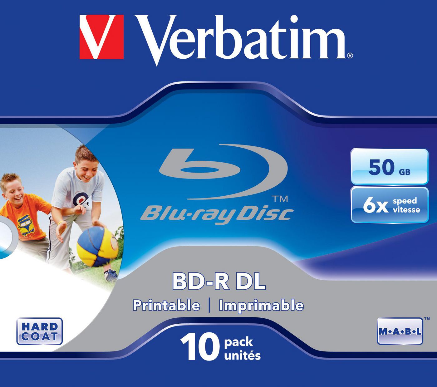 Verbatim BD-R 50 GB 6× Jewelcase – 10 Stück