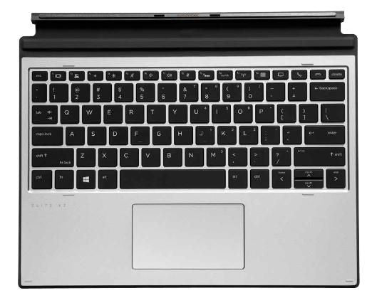 HP L67436-BG1 – Tastatur, kabellos (Bluetooth), CH-Layout (DE-CH), mit Touchpad – für HP Elite x2 G4