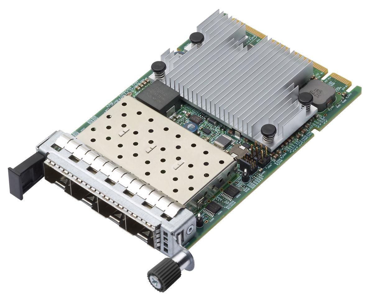 Lenovo ThinkSystem Broadcom 57454 PCIe Netzwerkkarte, 4× SFP28, 25 Gbit/s – PCIe 3.0, für SR655/SR635