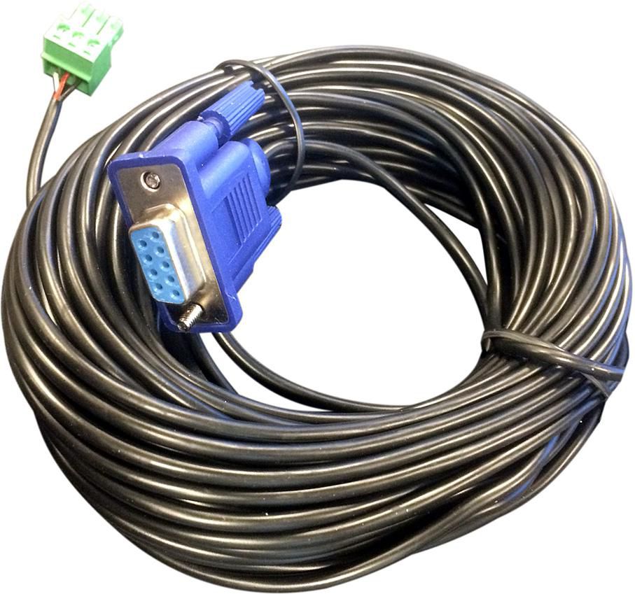 Vivolink VLCPARS232/15M Adapter RS-232 zu Phoenix – 15 m – Schwarz