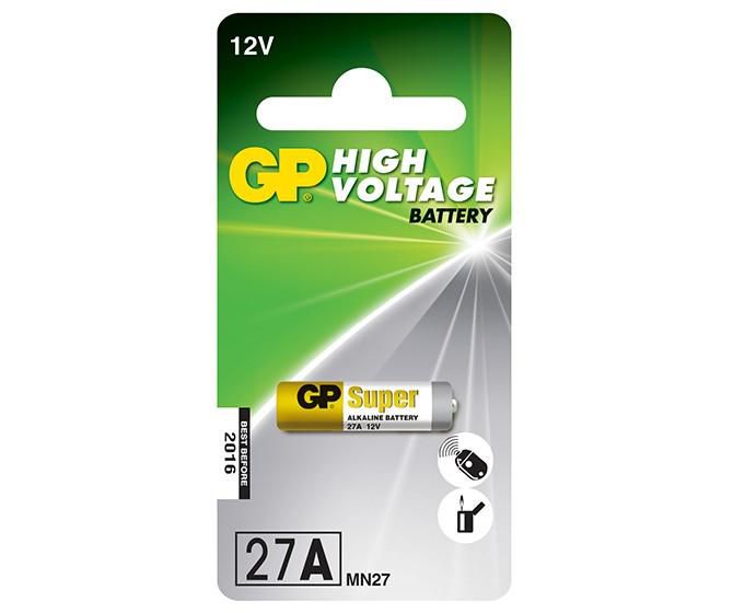 GP Batteries 27A Batterie, Alkaline, 12 V – 1 Stk.