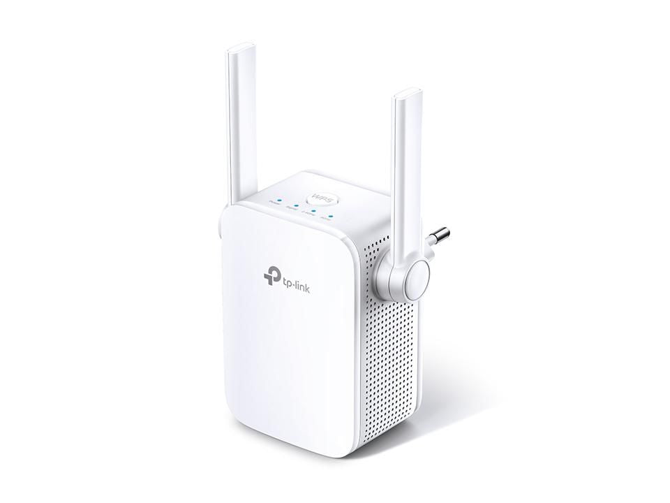 TP-Link RE305 – Repeater, Wi‑Fi 5, Dual‑Band (2,4/5 GHz), bis 1200 Mbit/s, 1x RJ‑45 (10/100), weiss