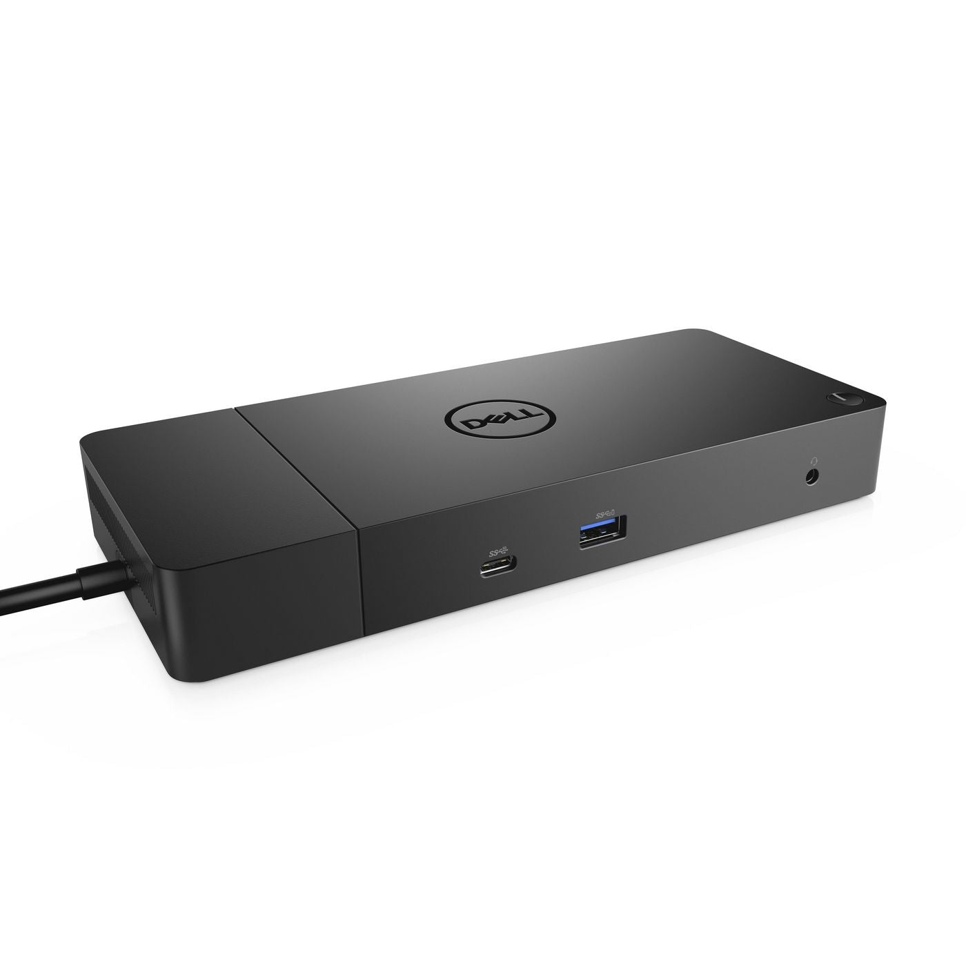 DELL WD19 Dockingstation – USB-C, 2× DP, 1× HDMI, 3× USB-A, 2× USB-C, 130 W PD, GbE, 3,5 mm Audio