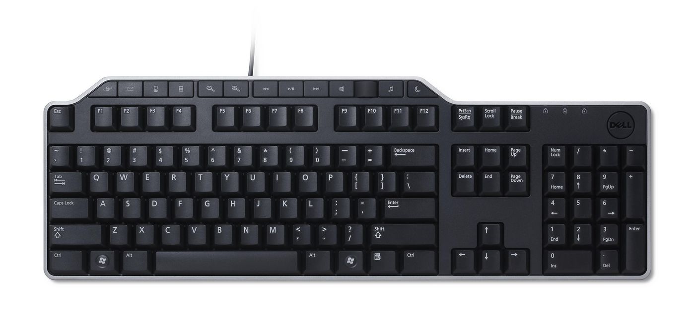 DELL Tastatur – kabelgebunden – QWERTZ (DE) – schwarz