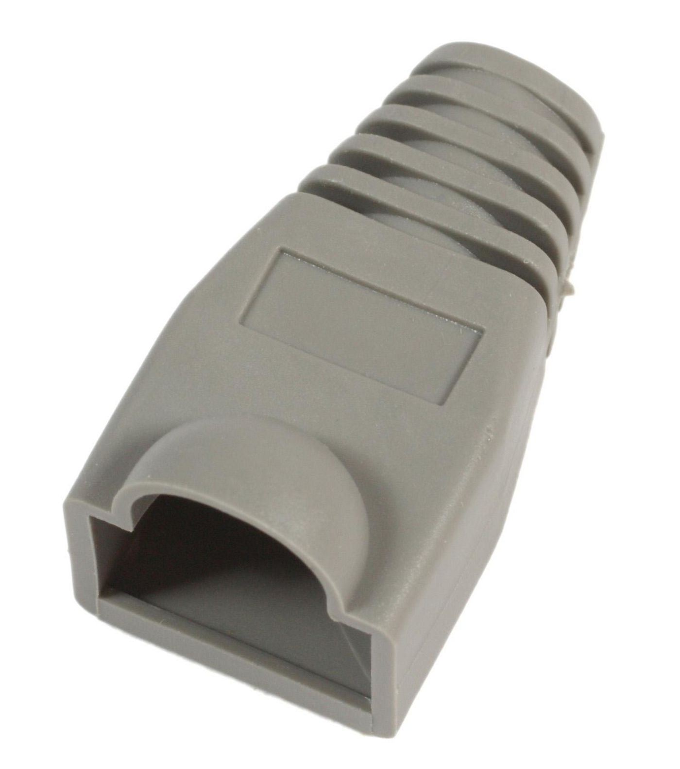 Microconnect Kabelschuh – RJ‑45, Grau, 6,4 mm, 50 Stück