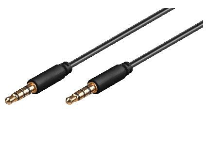 Microconnect 3,5-mm-Klinkenkabel – Stecker zu Stecker – 3 m – für Apple iPod, iPhone, iPad