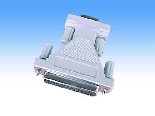 Microconnect ADA925F DB9 zu DB25 Adapter – Männlich zu Weiblich, Weiss