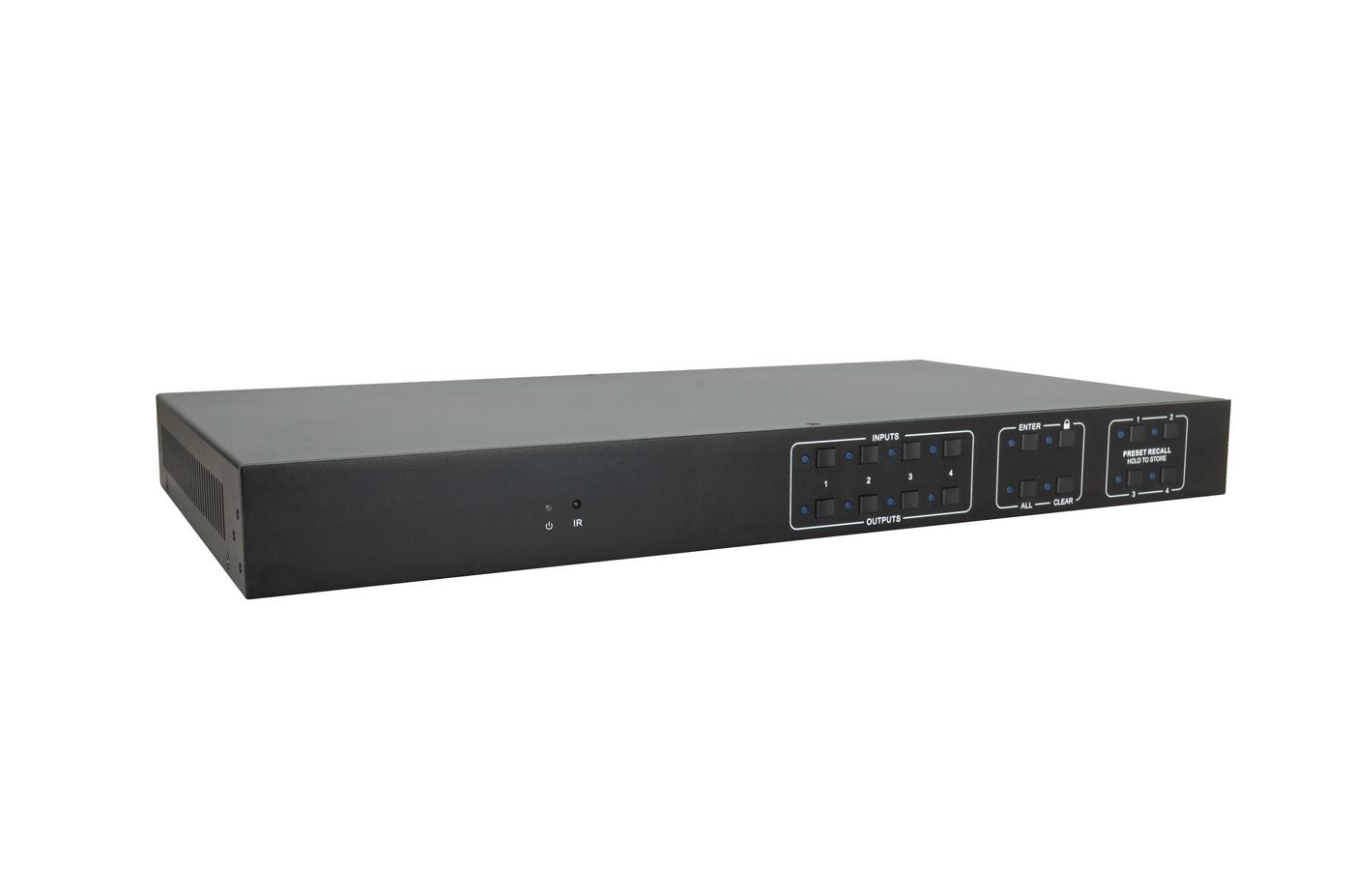 Vivolink AV-Matrix-Umschalter – VLHDMIMAT4X4, HDMI 2.0 4×4, 4K (3840×2160) 18 Gbit/s