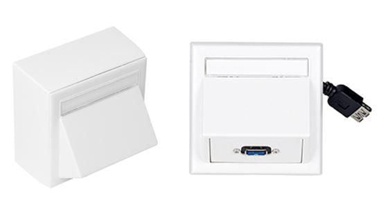 Vivolink Wandanschlussdose – USB 3.0, inkl. Thorsmann-Wandbox