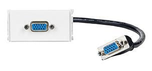 Vivolink WI221278 – Wandplatte, VGA, Weiss
