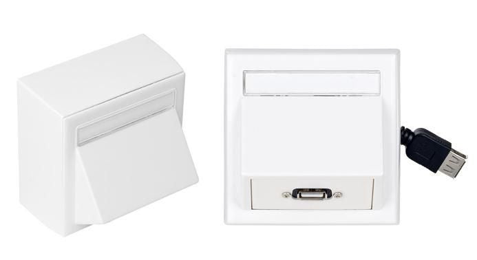 Vivolink Steckdose – USB A, Weiss