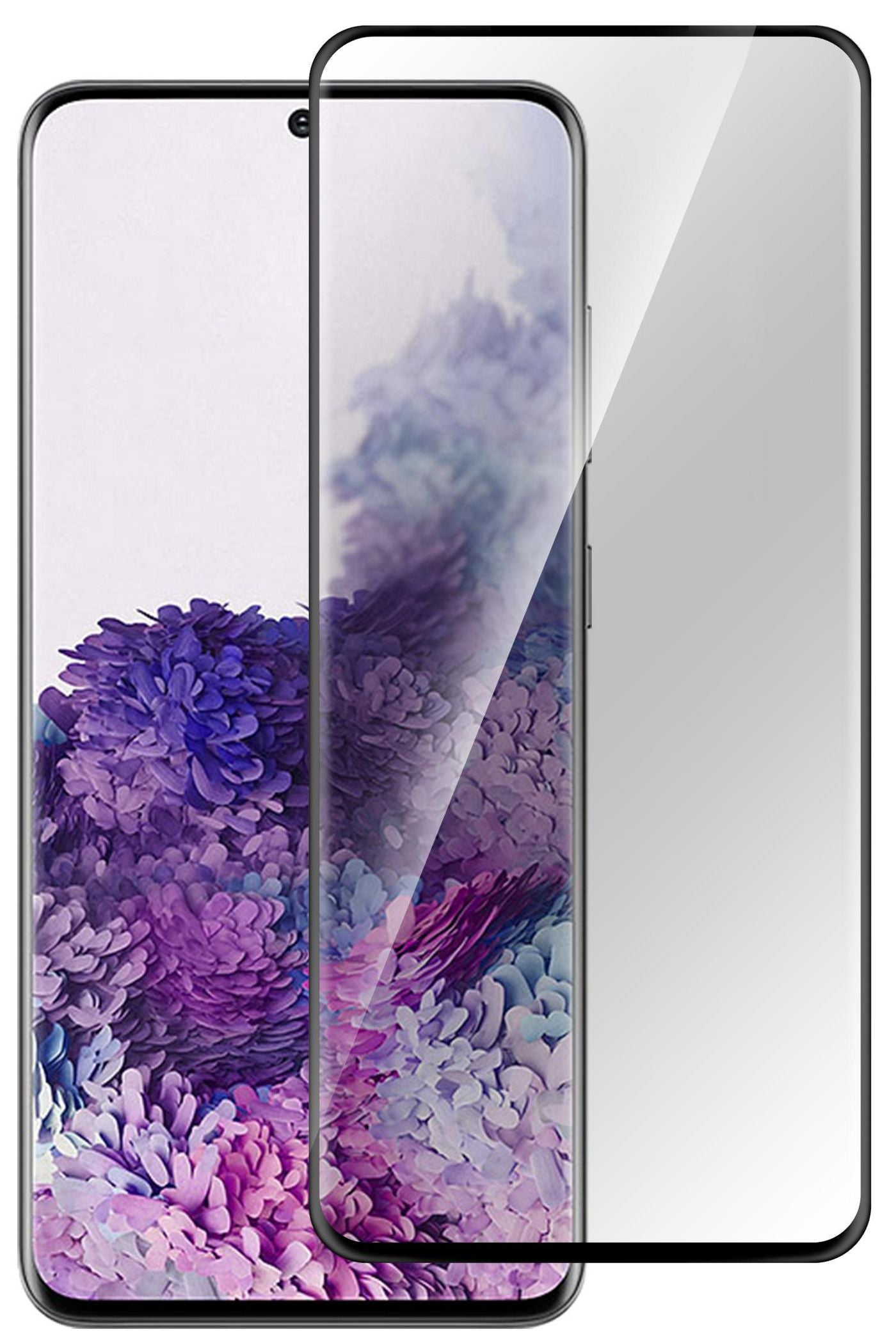 eSTUFF Displayschutz (Panzerglas), Full Cover – für Galaxy S20/S20 5G