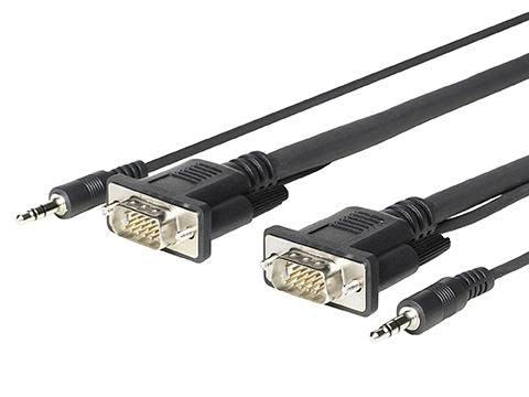 Vivolink VGA + Audio Kabel – 1920×1200 – 1,8 m