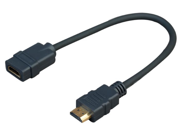 Vivolink HDMI Verlängerungskabel HDMI 2.0 4K 60 Hz – 0,2 m – HDR, ARC