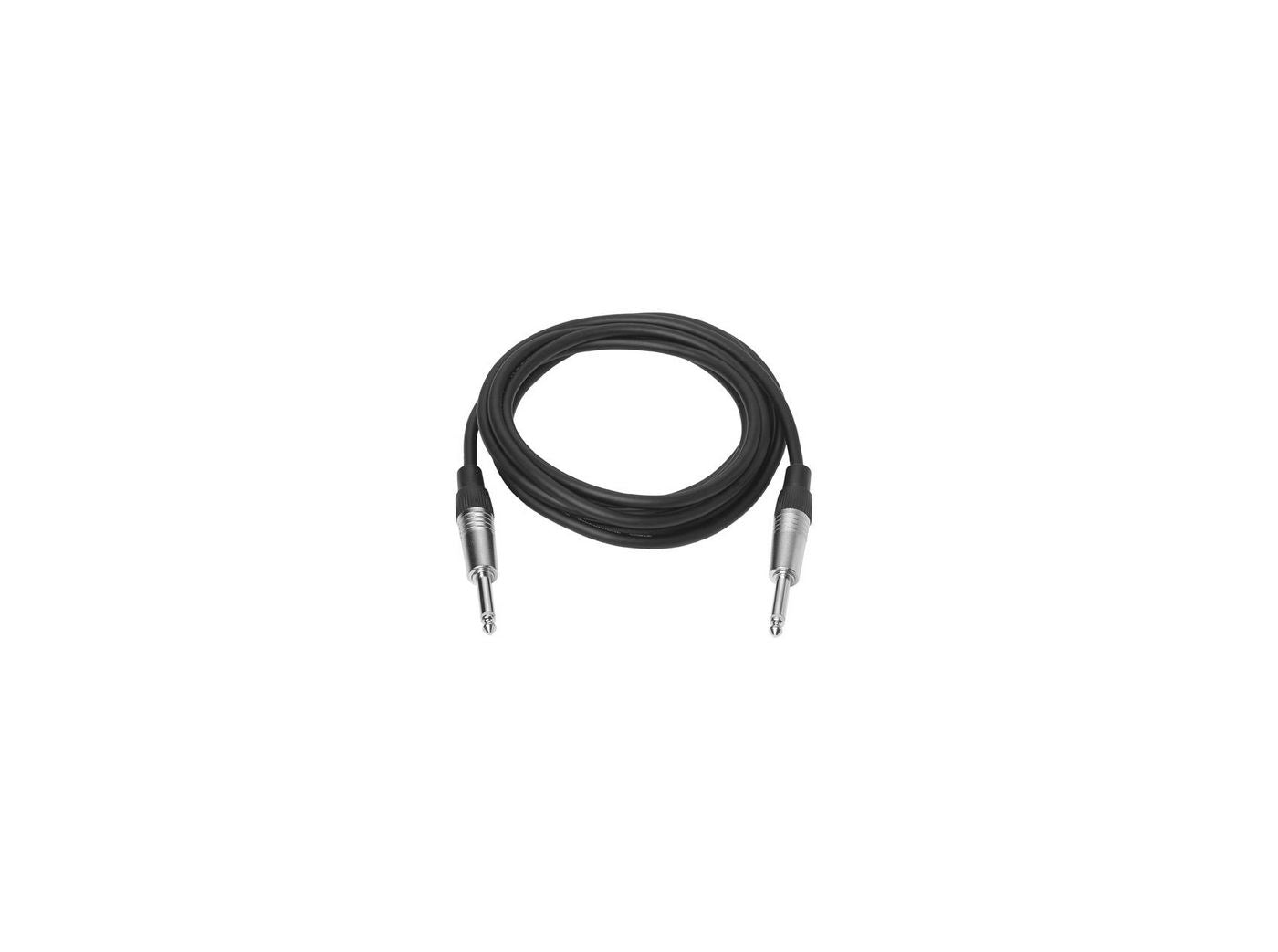 Vivolink Jack Cable – PROAUDJACK10, 6,35 mm Stecker, 10 m, Schwarz