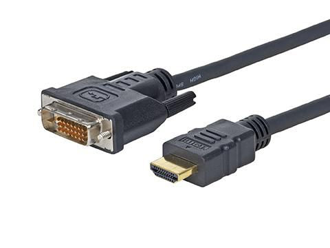 Vivolink HDMI auf DVI-D Kabel HDMI 1.4 1080p 60 Hz – 3 m – für Windows, Mac und Linux
