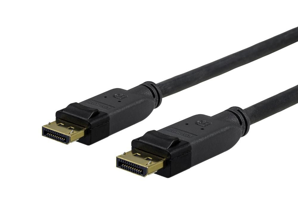 Vivolink DisplayPort Kabel DP 1.2 4K 60 Hz – 5 m – verriegelbar