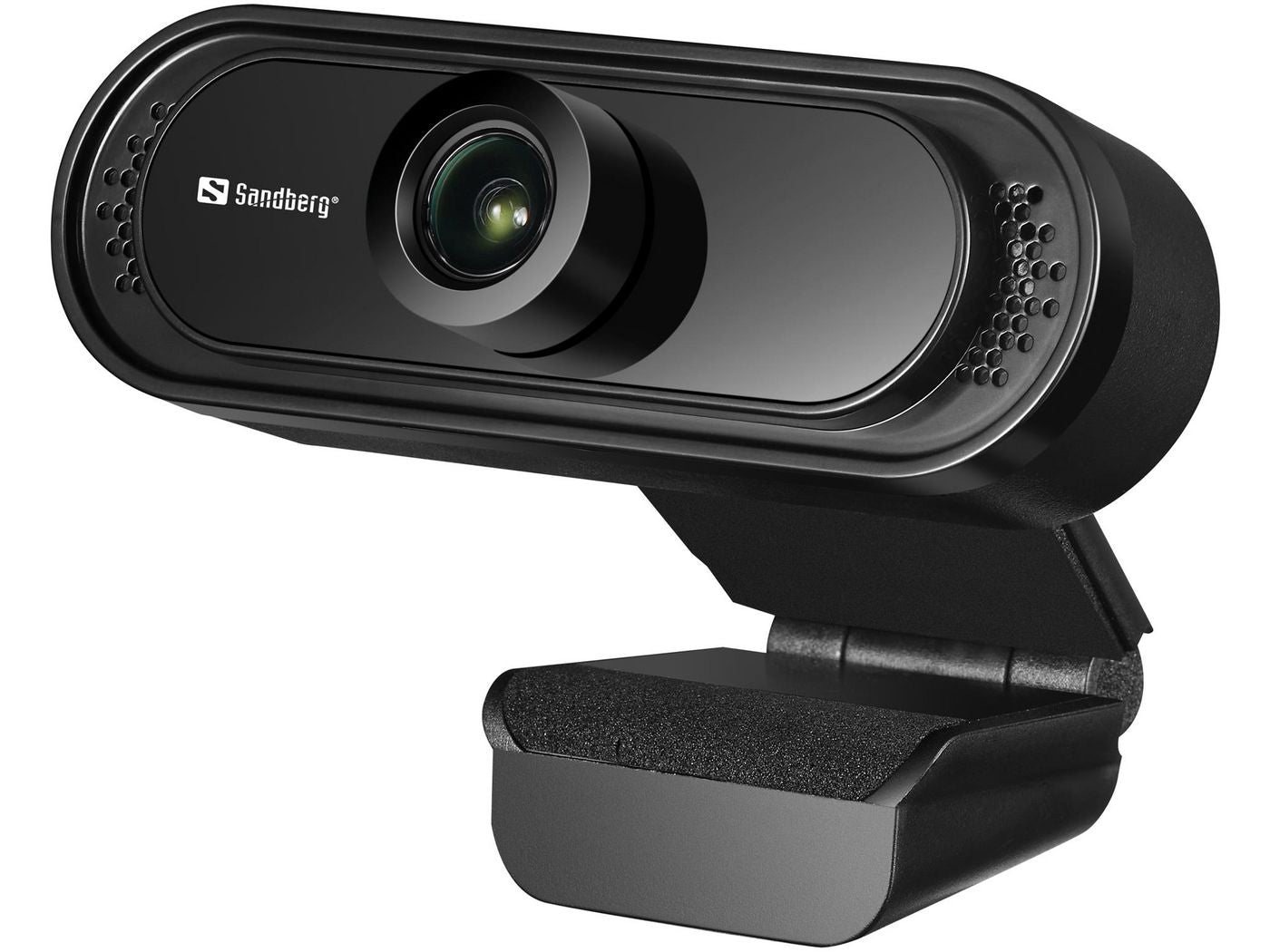 Sandberg USB Webcam Saver – Webcam – Full HD 1080p, USB, Stereo-Mikrofon