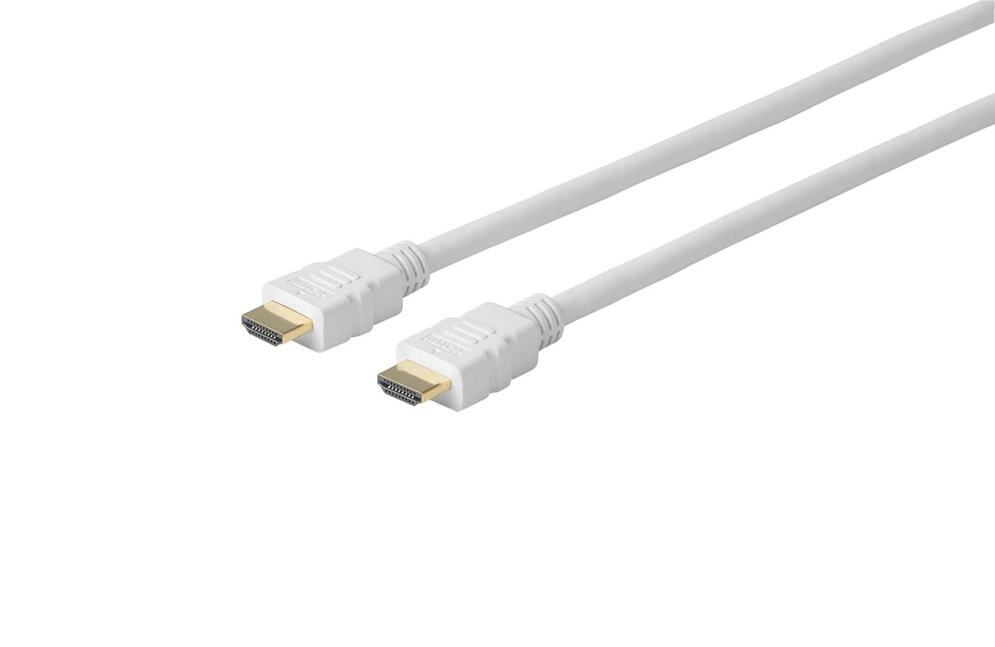 Vivolink HDMI Kabel HDMI 2.0 4K 60 Hz – 1 m – HDR, ARC – Weiss